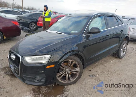 2015 Audi Q3 2.0T Premium Plus из США, поврежденный, VIN WA1GFCFS9FR005932